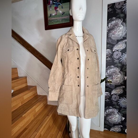 New Free People Lainie Suede Jacket / size XS - Picture 6 of 10